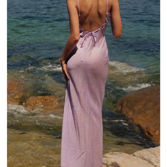 SNDYS Martini Maxi dress in medium - never has been worn. Color is lavender. - Picture 3 of 5